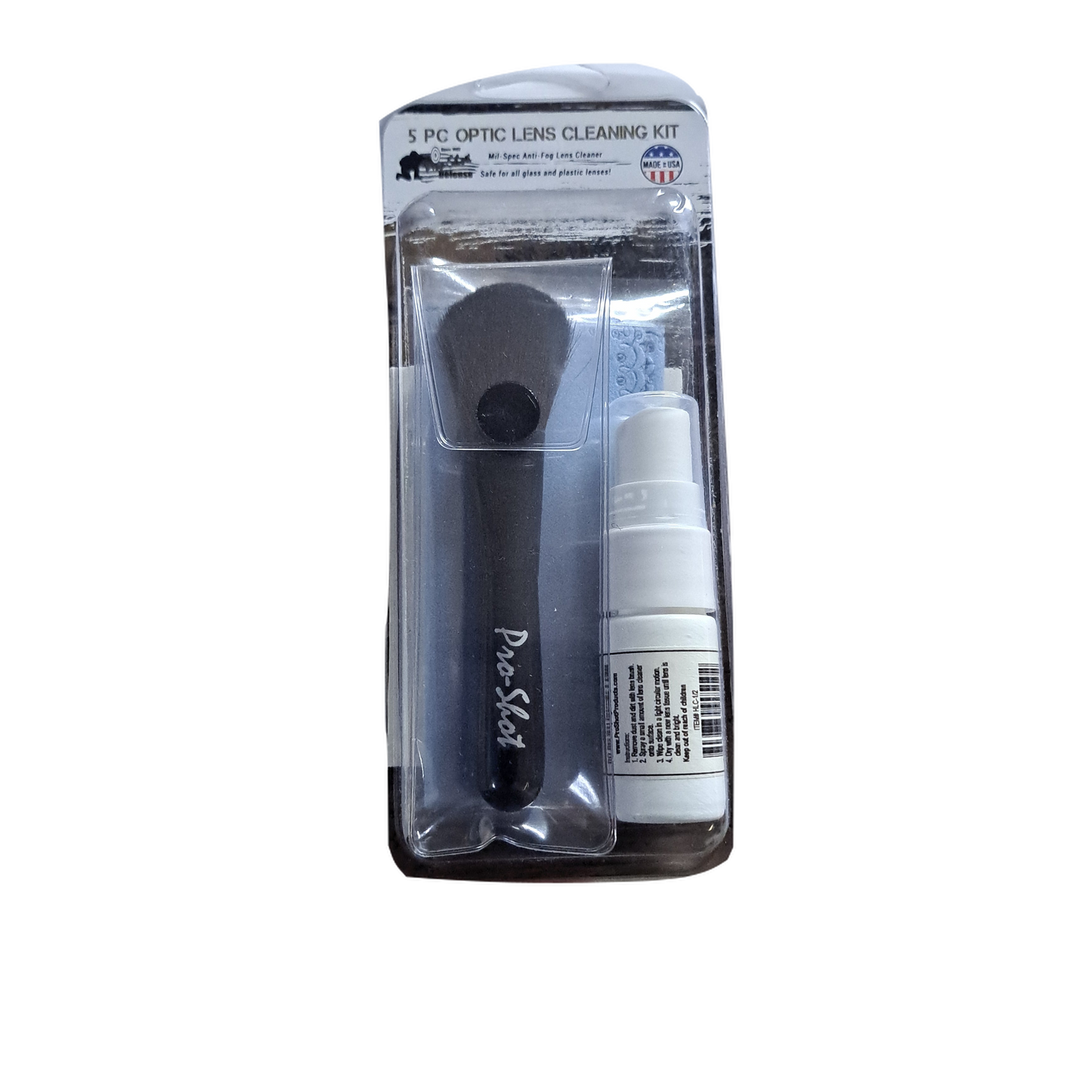 Pro Shot 5 Pc Optic Lens Cleaning Kit