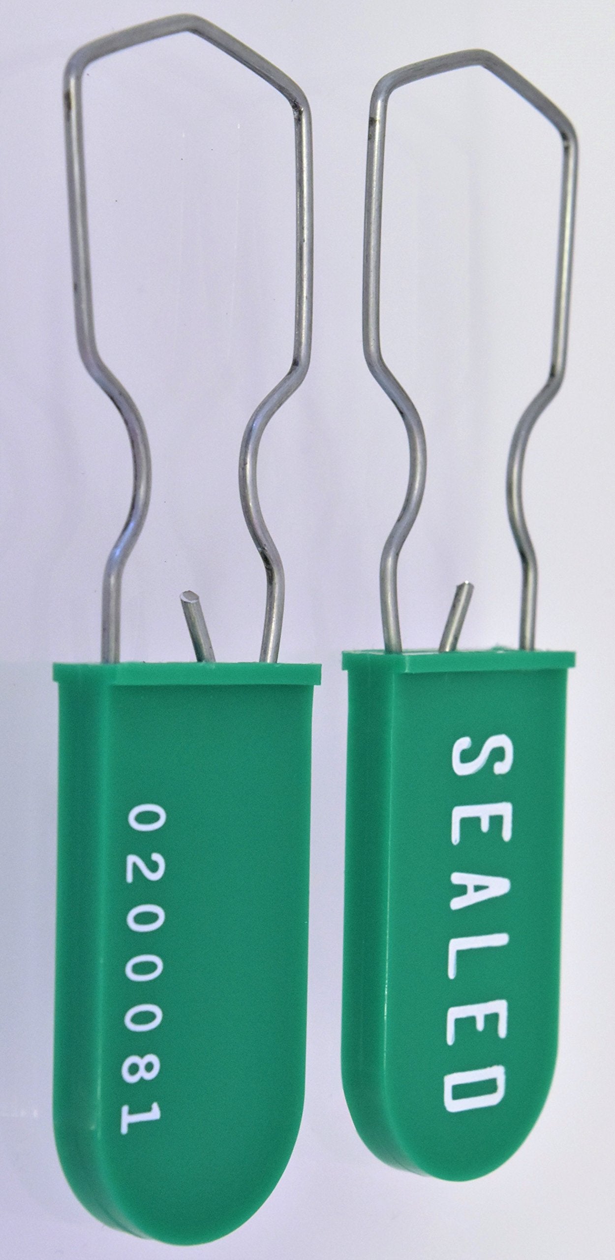 150 Pack Plastic Wire Padlock Security Seals