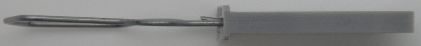 Plastic Wire Padlock Electric Meter Security Seals Sequentially Numbered Grey Pack of 50