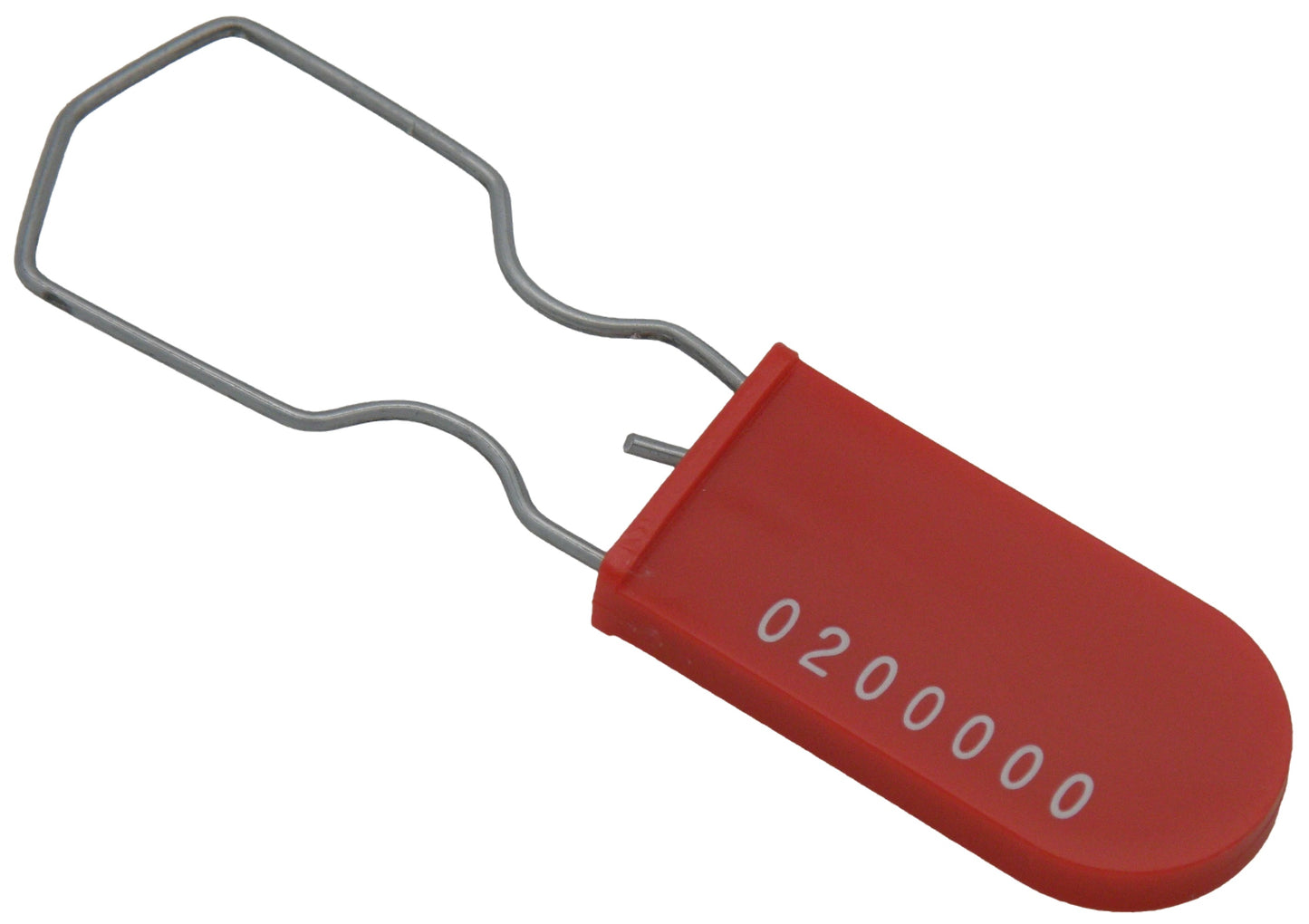Electric Utility Meter Tag Security Padlock Seal Made in USA 100 pack