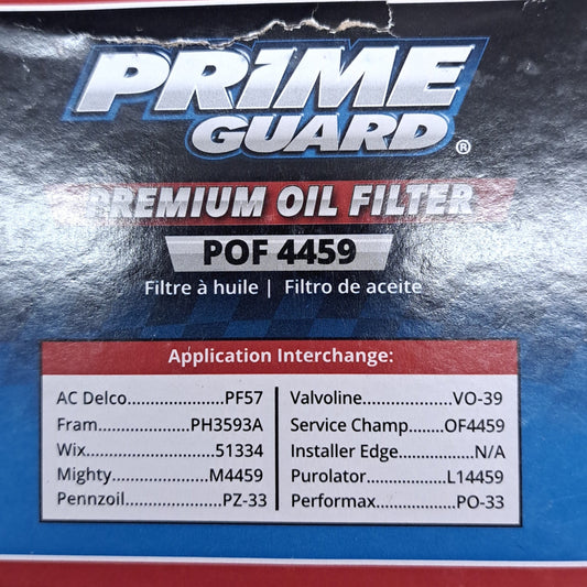 Prime Guard POF4459 Premium Oil Filter