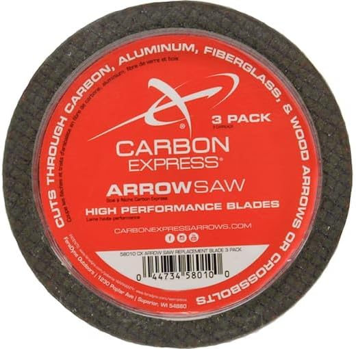 Carbon Express Arrow Saw Replacement Blades 3 Pack