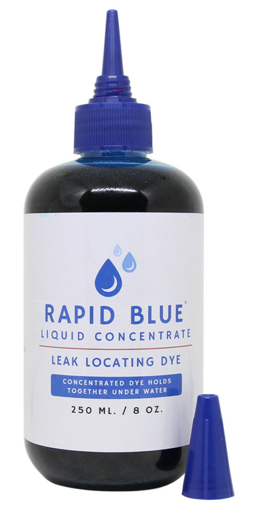 Rapid Blue Liquid Concentrate Leak Detector Locating Dye