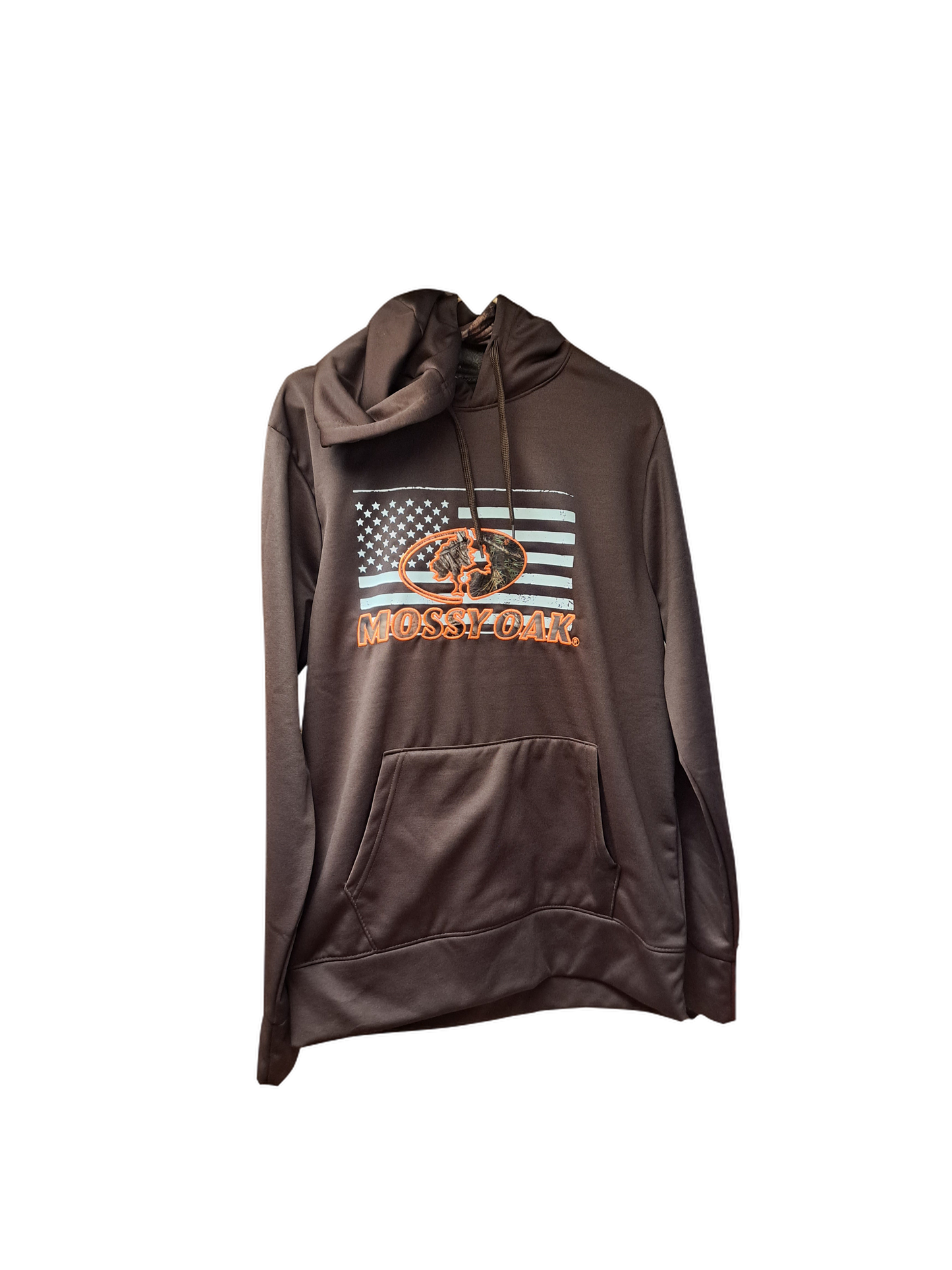 Mossy Oak Camo Flag Sweatshirt Hoodie