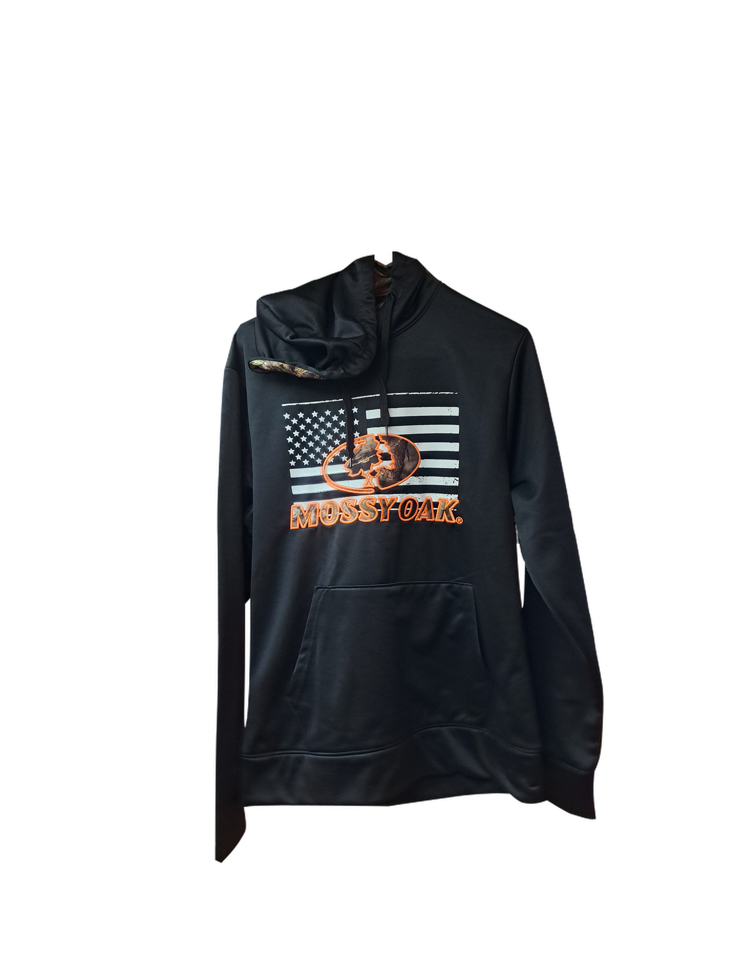 Mossy Oak Camo Flag Sweatshirt Hoodie