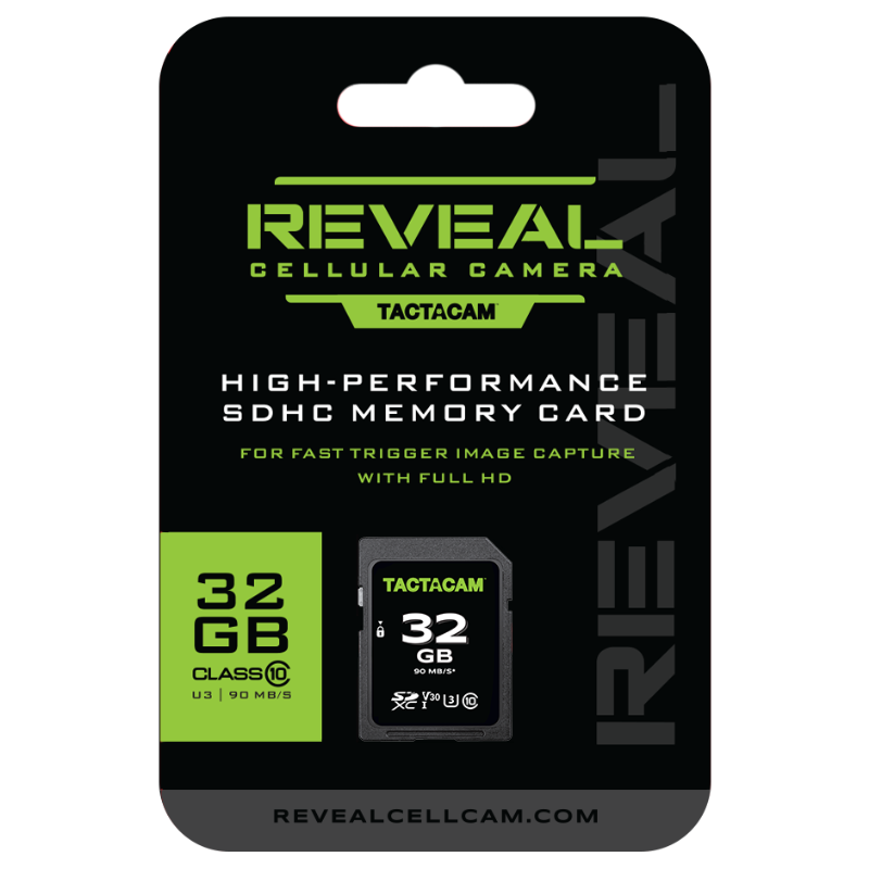 Tactacam Reveal 32 GB SD Card