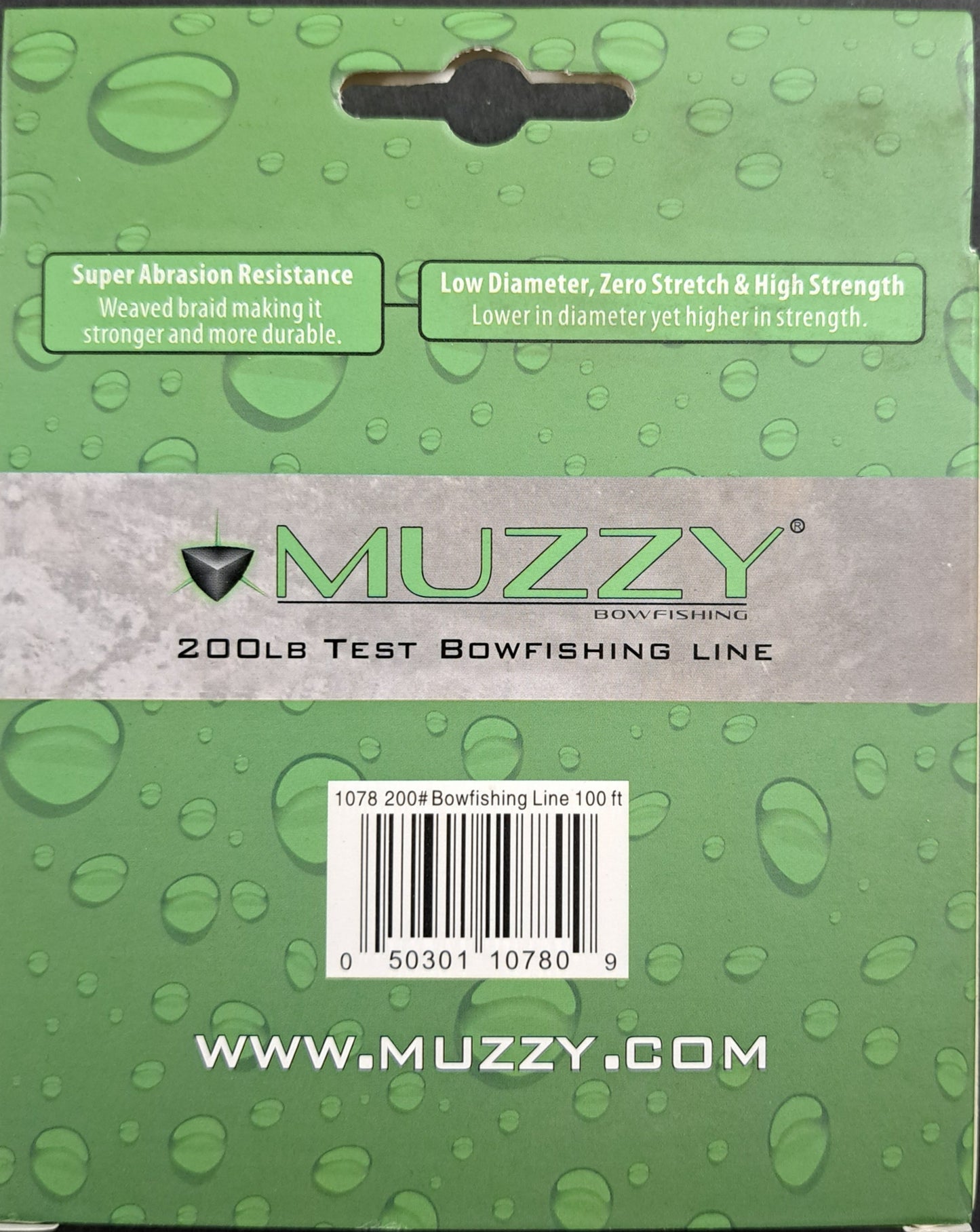 Muzzy Bowfishing 200 lb test fishing line Lime Green – AZippysale